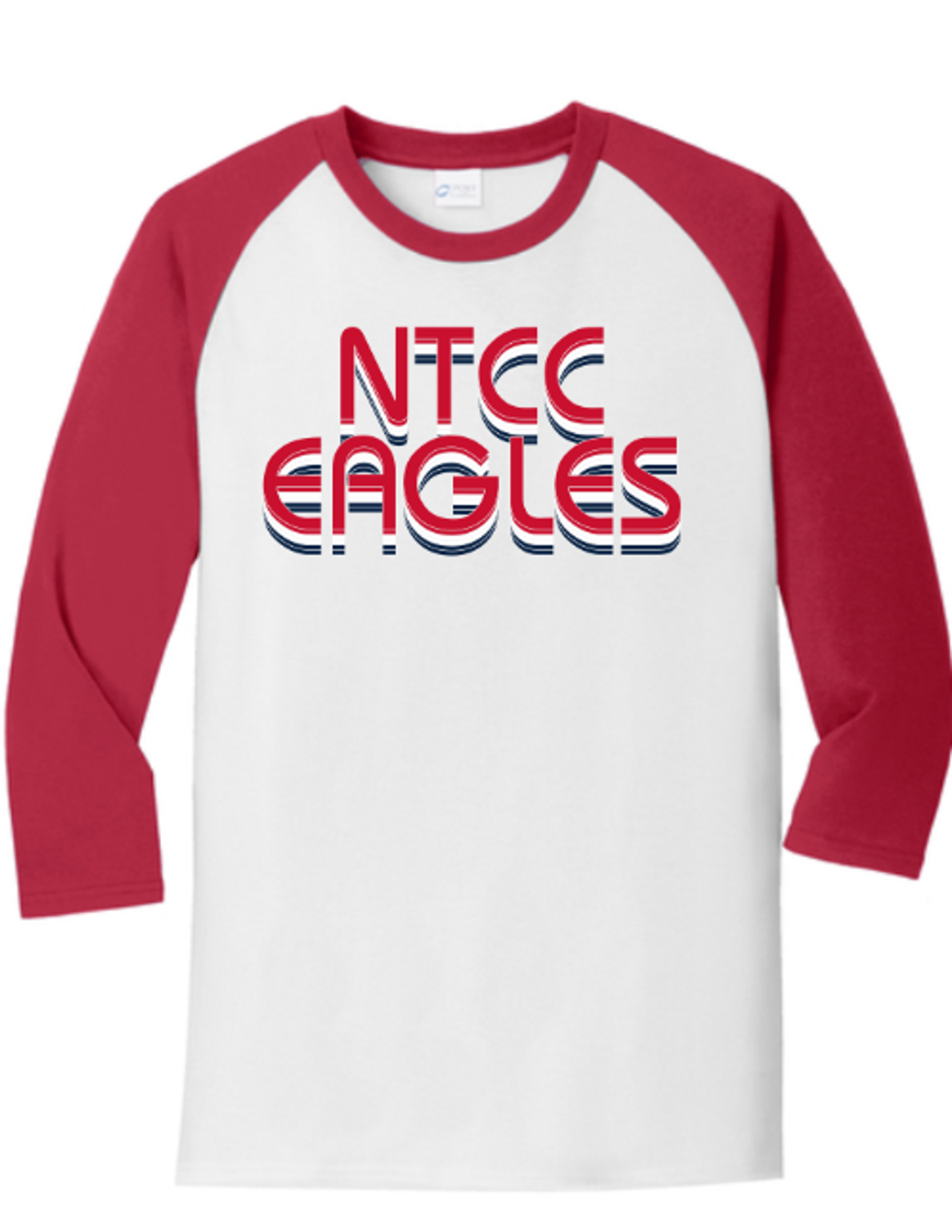 image of: 3/4 Length Sleeve Tee