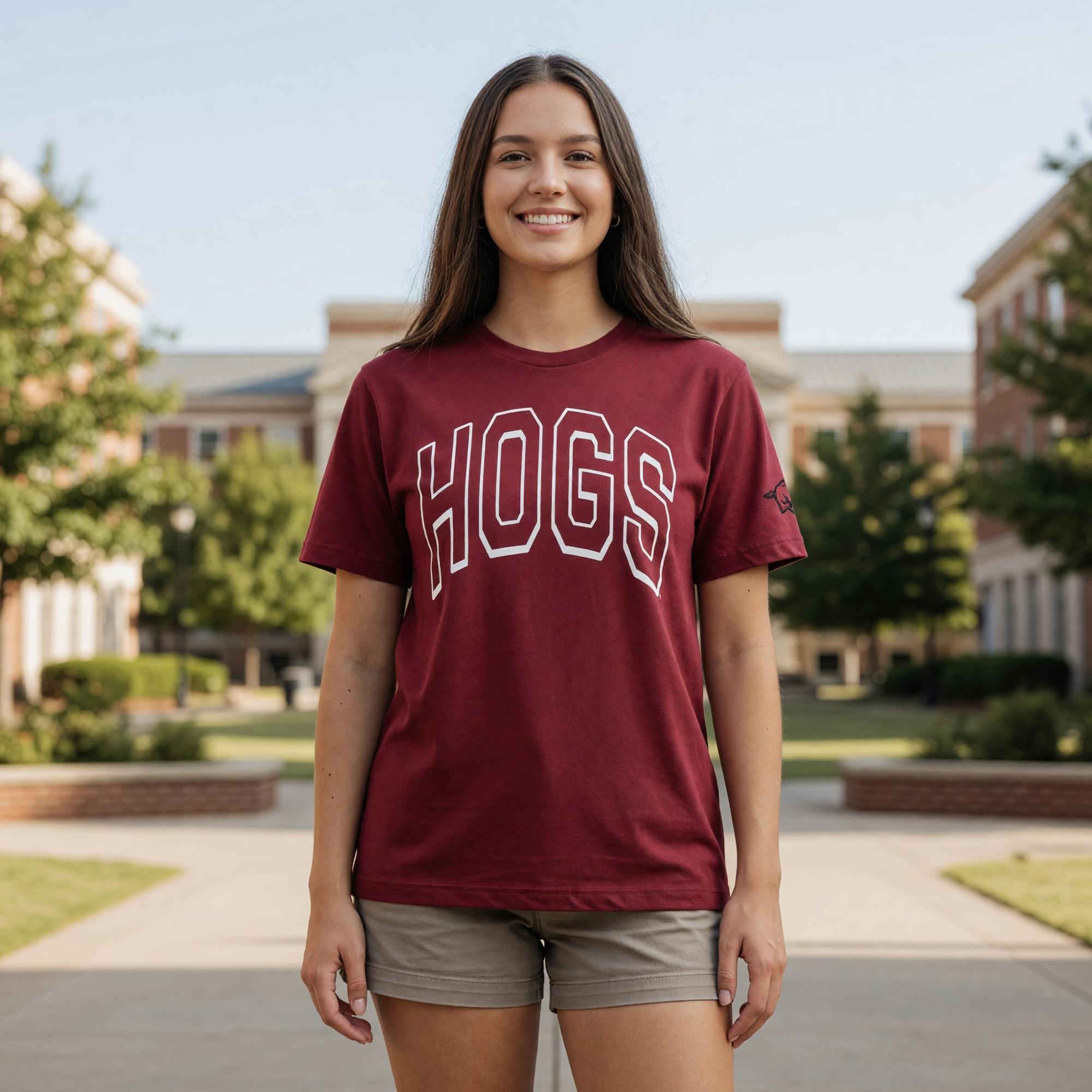 Product image 3 of 4 for Arkansas Razorbacks 47' Brand Call Out Franklin Tee