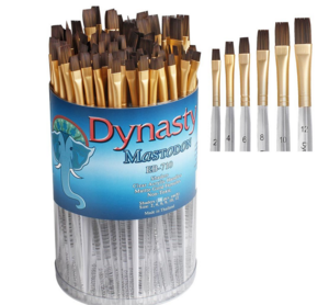image of: Dynasty Mastodon Shader Short Handle Brushes