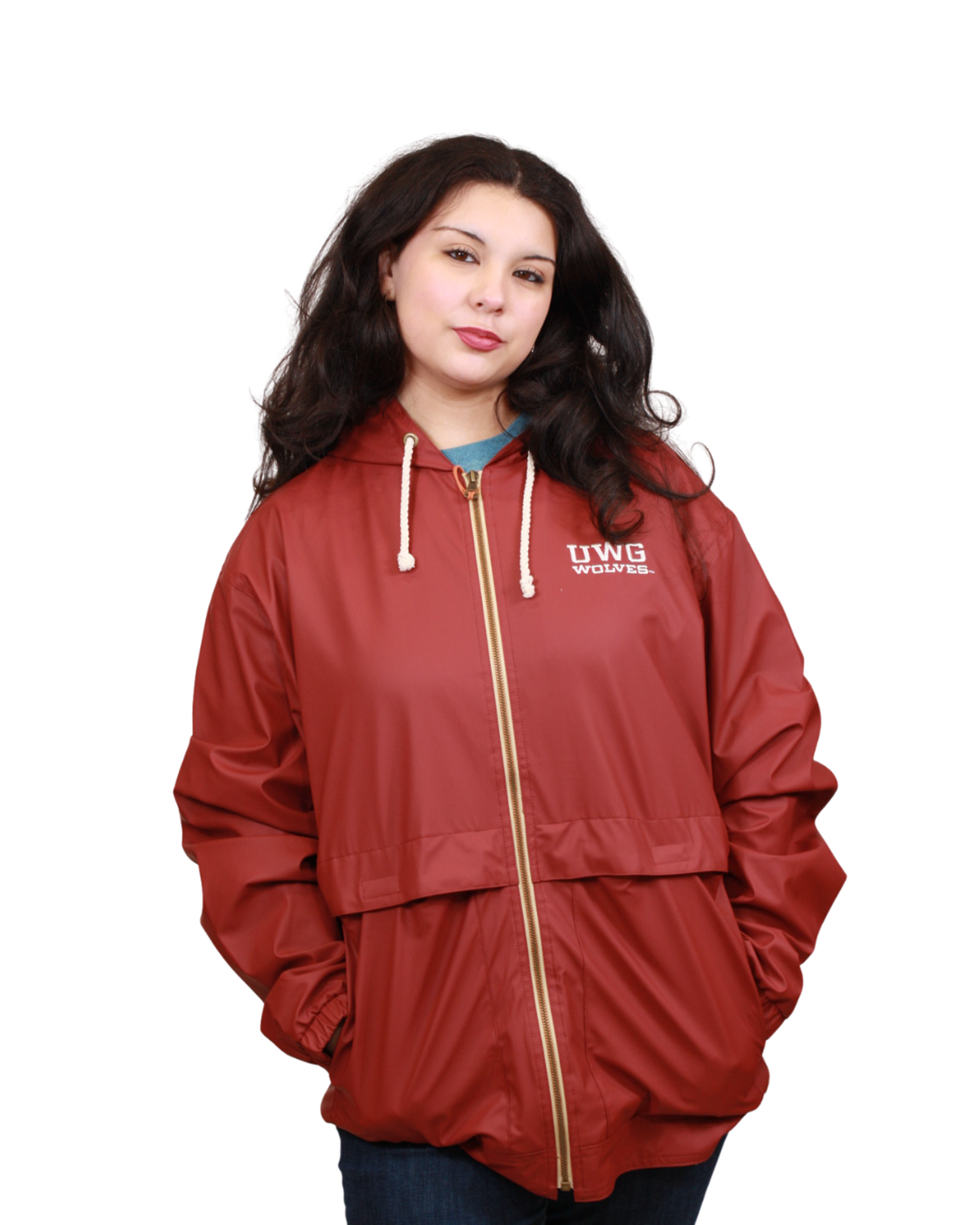 Product image 1 of 6 for UWG WOLVES WEATHERPROOF VINTAGE HOODED RAIN JACKET