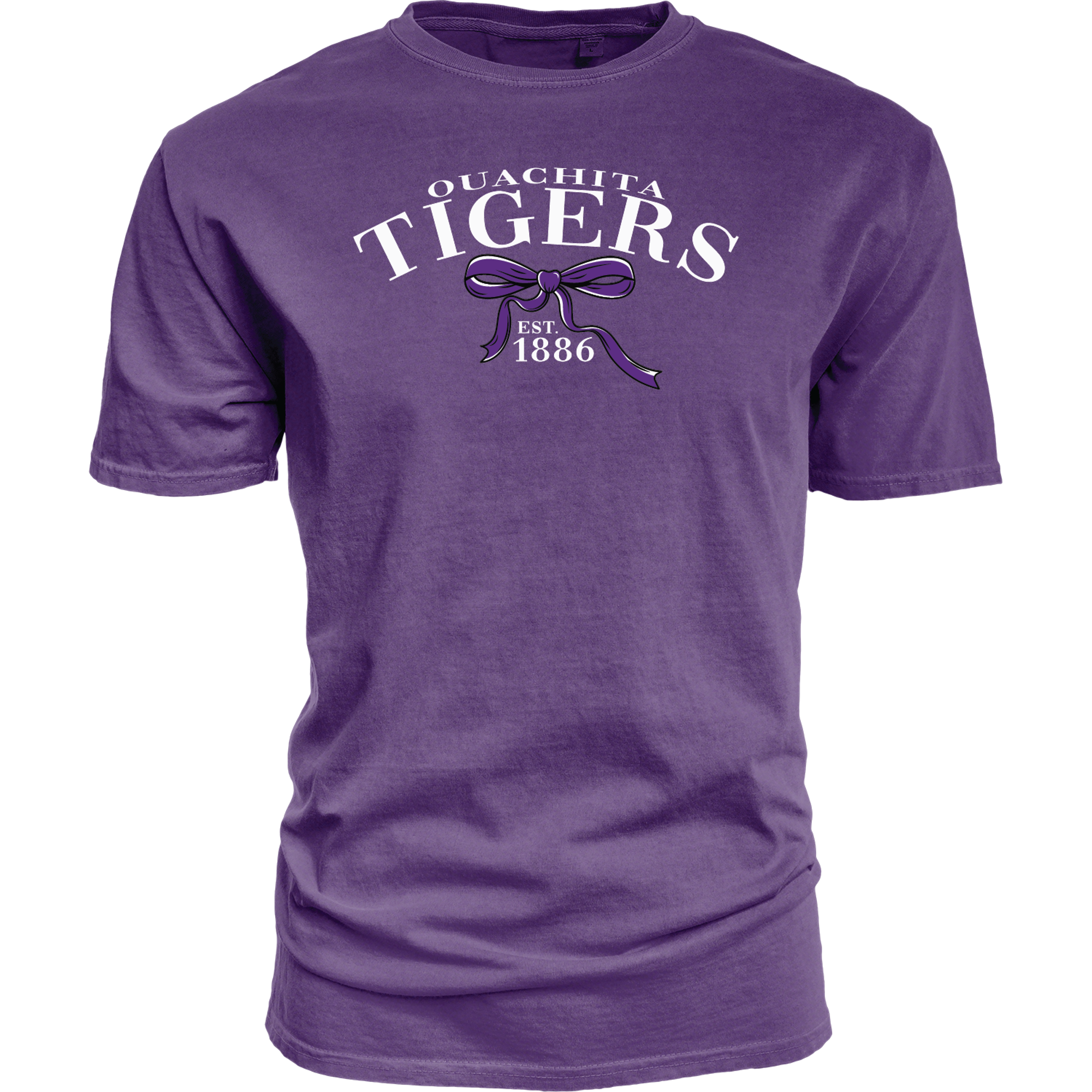 Product image 1 of 2 for Ouachita Tigers Something Nice Dyed Ringspun Tee