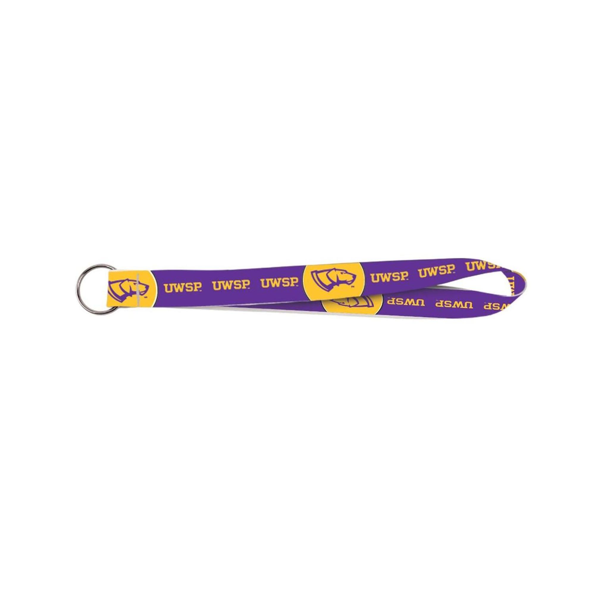 Product image 1 of 1 for UWSP Dog Head 3/4" Sublimated Wristlet