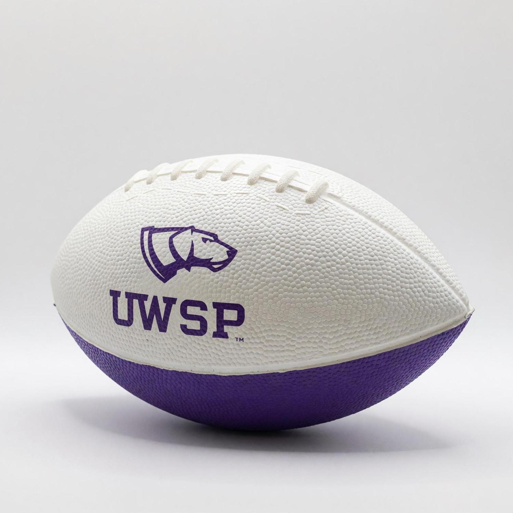 Product image 1 of 1 for University of Wisconsin Stevens Point Foam Football, Purple