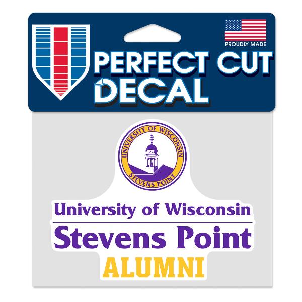 University of Wisconsin Stevens Point Alumni Decal; $7.98