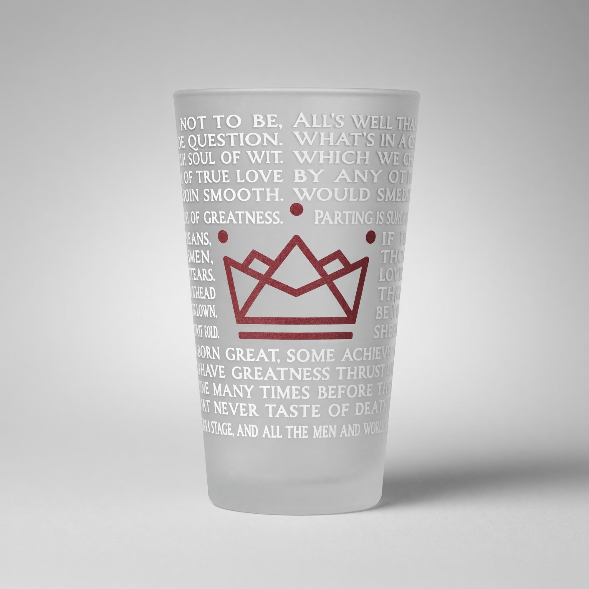 Product image 1 of 1 for Neil USF 16oz Frosted Pint Glass