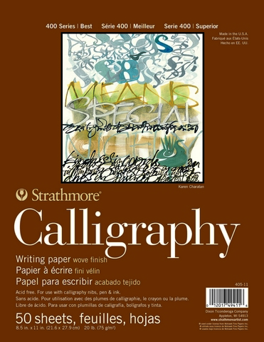 image of: STR CALLIGRAPHY PARCHMENT PAPER 8.5x11