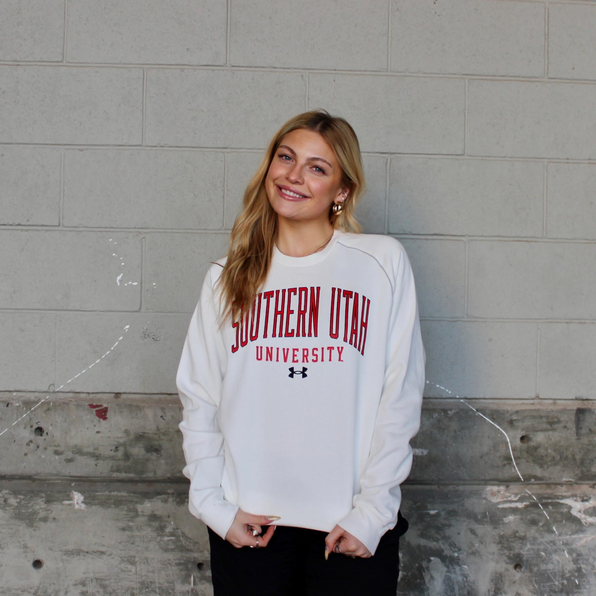 image of: Gameday Fleece Crew Ivory SUU