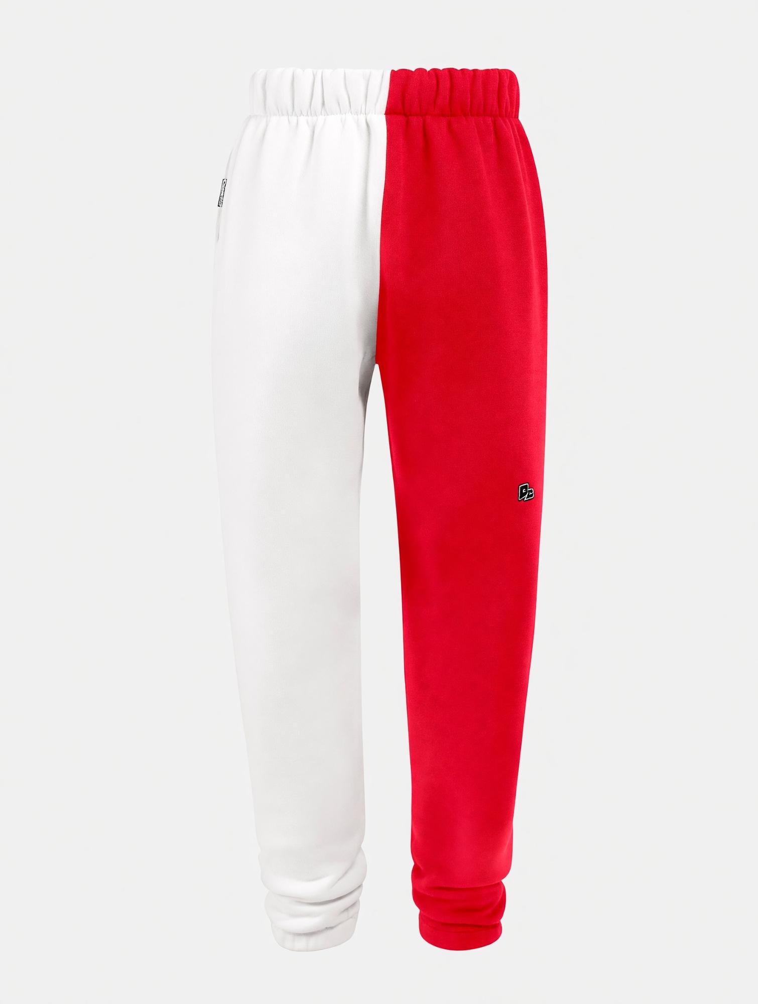 Product image 2 of 2 for SUU Colorblock Sweatpants – Red/White