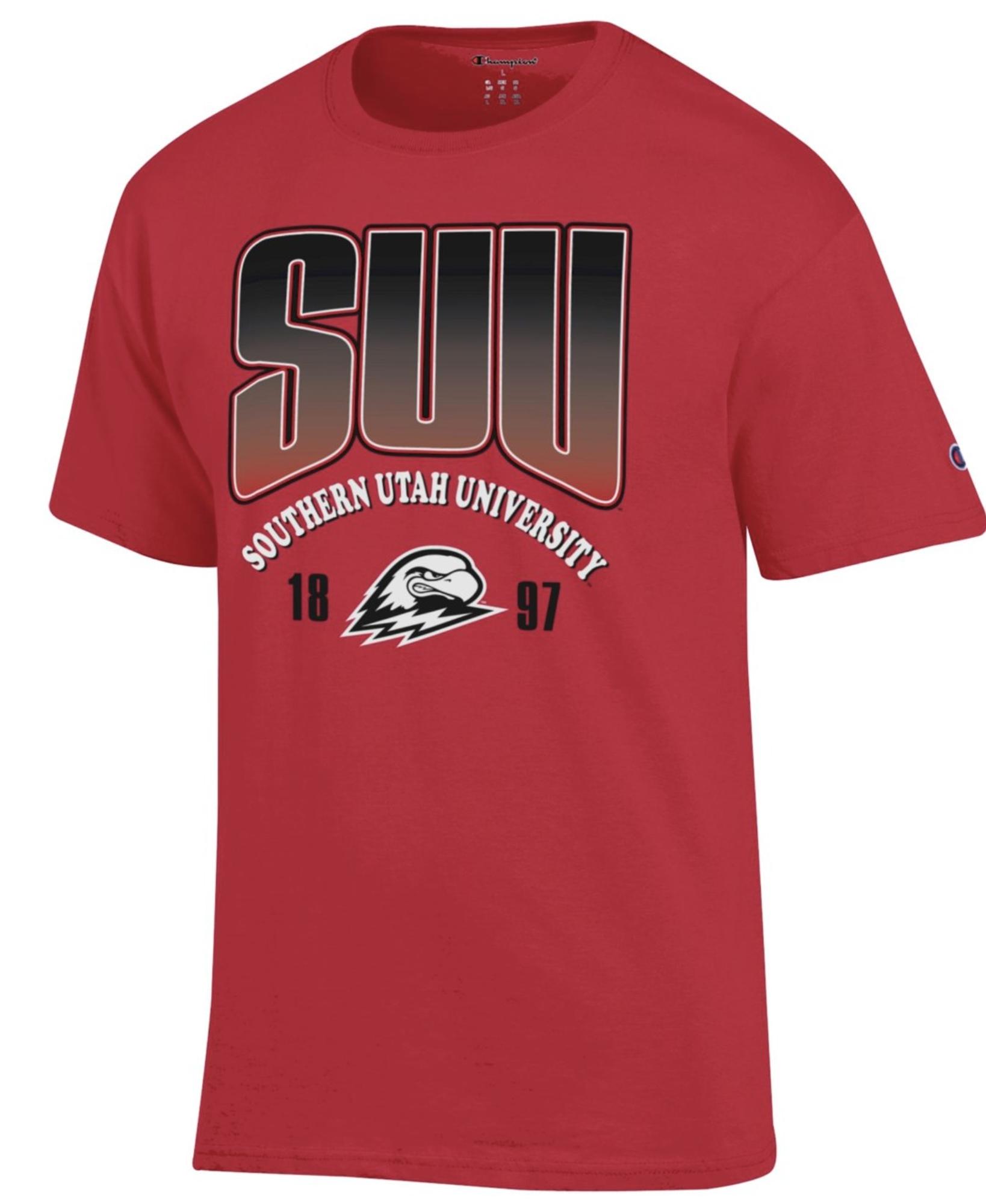 Product image 1 of 1 for CHAMPION TEE S/S RED SUU THOR 1897