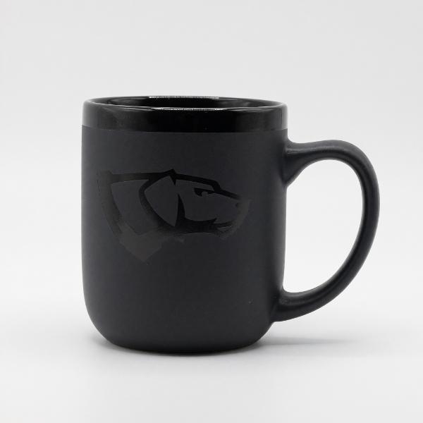 University of Wisconsin Stevens Point Black Matte Coffee Mug, Black; $19.98