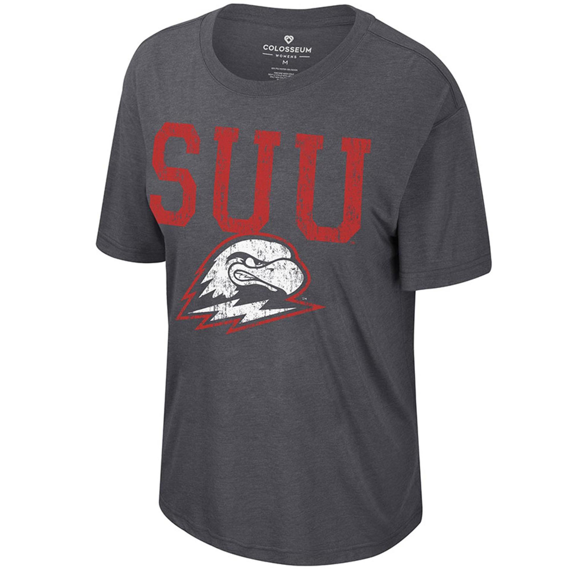 Product image 2 of 2 for COLOSSEUM WOMENS TEE  LIGHT CHARCOAL S/S SUU THOR
