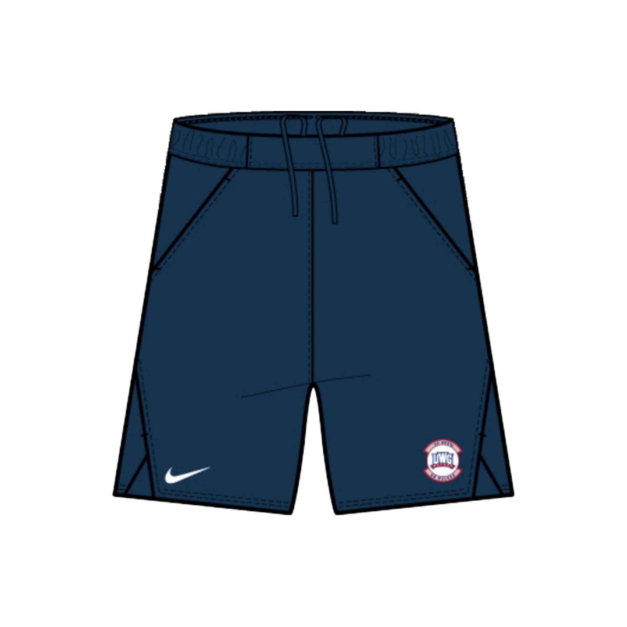 image of: ATHLETICS LOGO GO WEST NIKE VICTORY SHORT