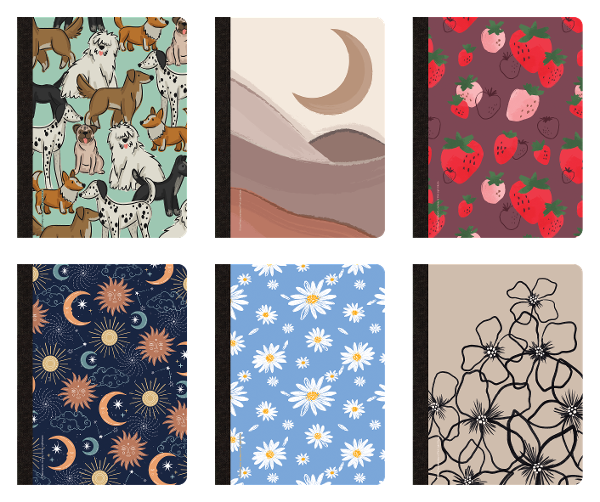 COMPOSITION BOOK Studio Series; $5.99