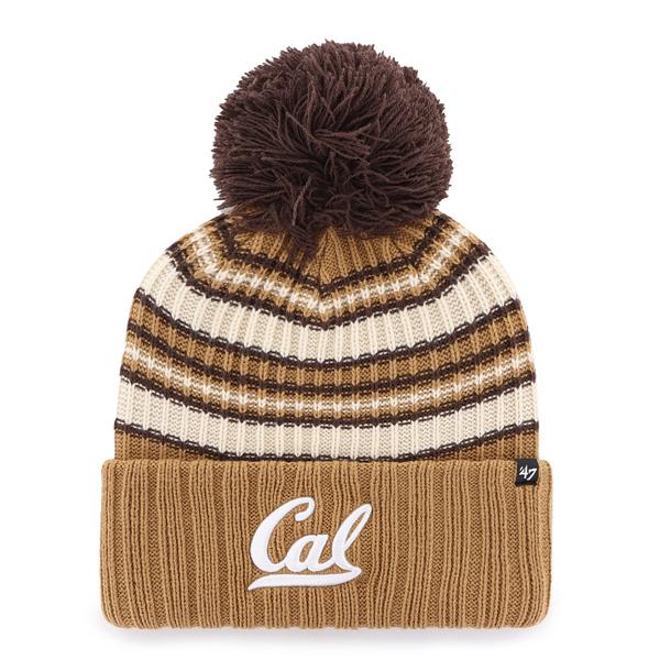 Women's Espresso Beanie Cal Logo; $34.00