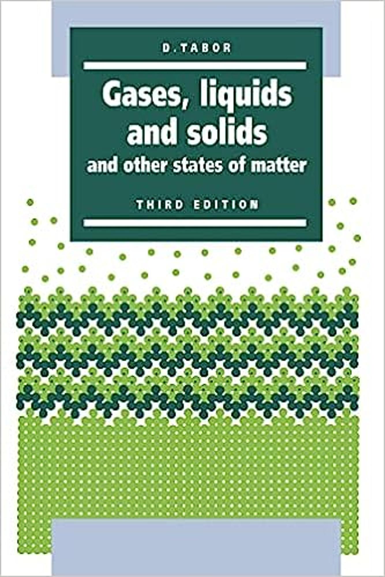 Cover image for GASES LIQUIDS+SOLIDS