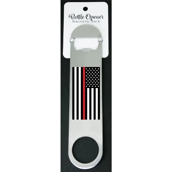 image of: Firefighter Flag Bottle Opener