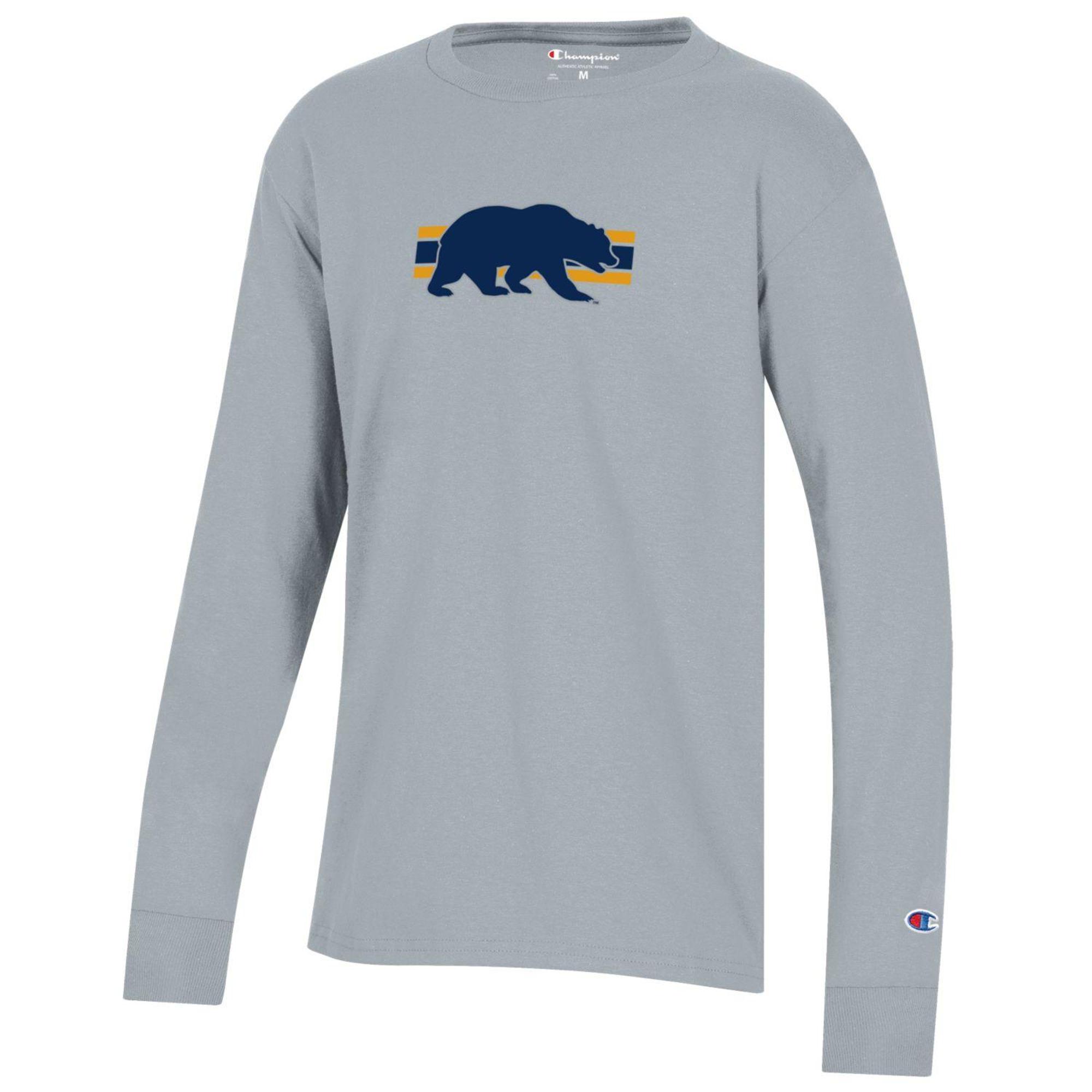 Product image 1 of 2 for Youth Stadium Long Sleeve Tee Walking Bear Logo