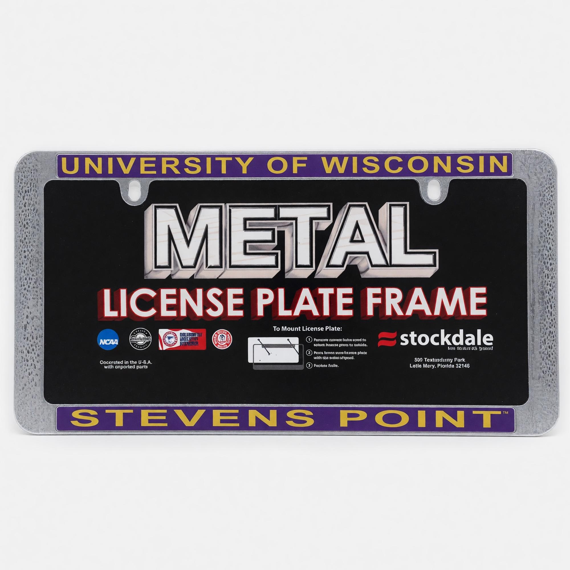 Product image 1 of 1 for University of Wisconsin Stevens Point License Plate Frame Domd