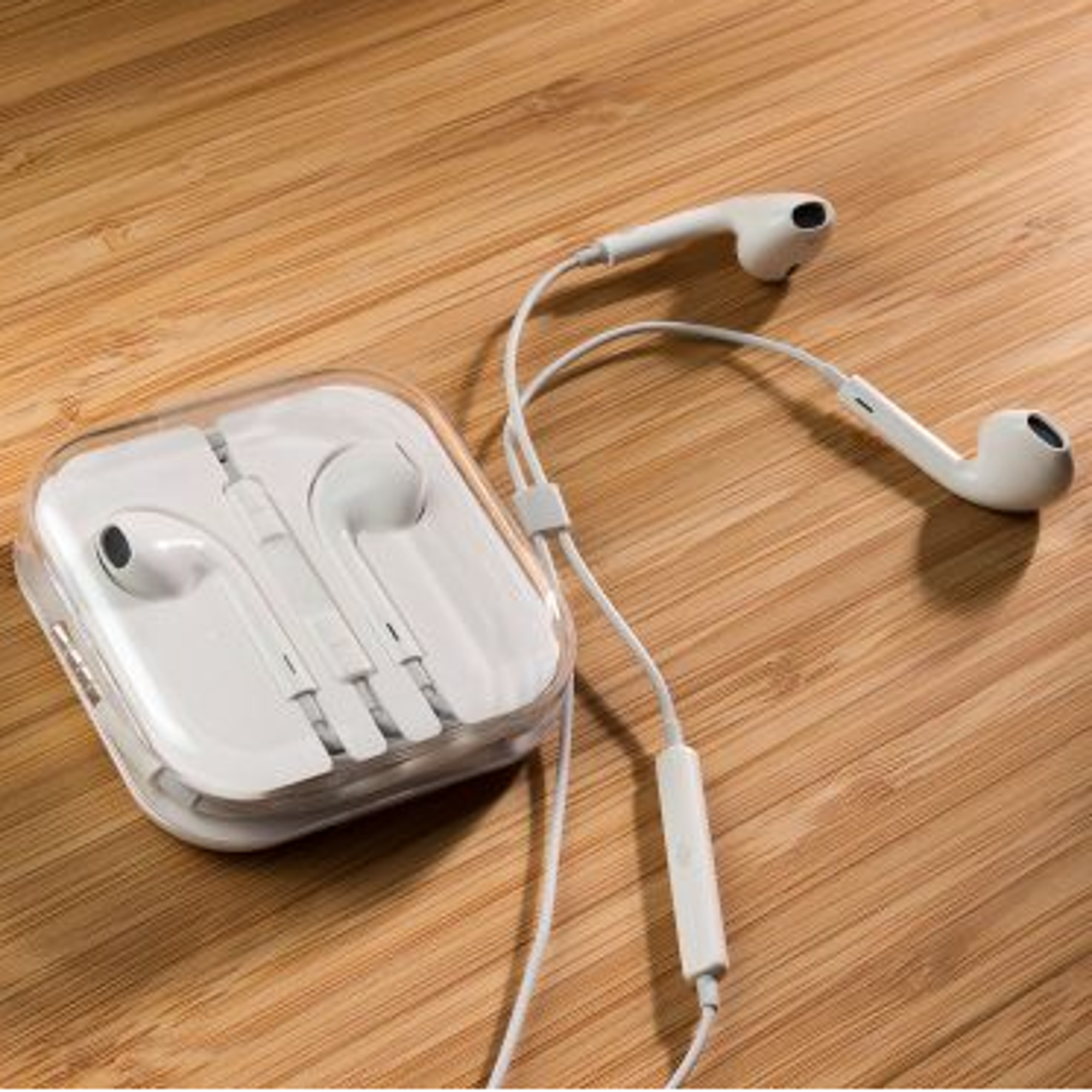 image of: Earbuds with Remote & Mic