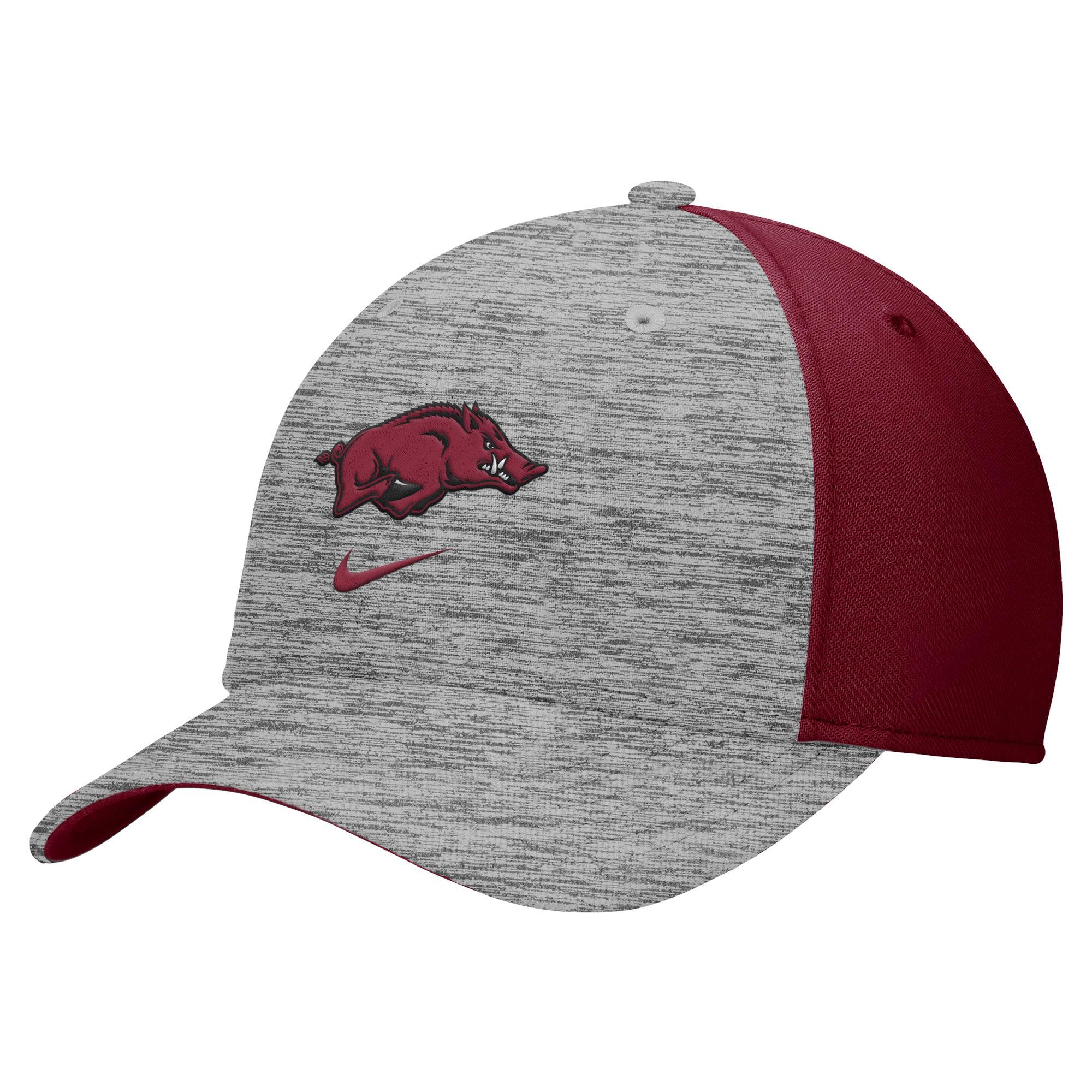 image of: Arkansas Razorback Nike Rise Structured Swooshflex Cap