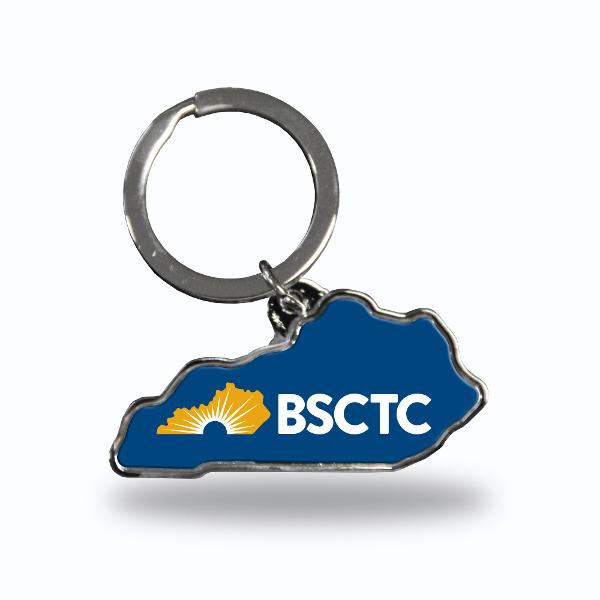 KBS KEYCHAIN STATE SHAPED; $10.99