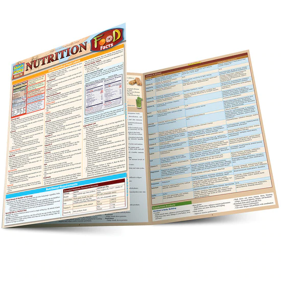 Cover image for NUTRITION: FOOD FACTS LAMINATED STUDY GUIDE