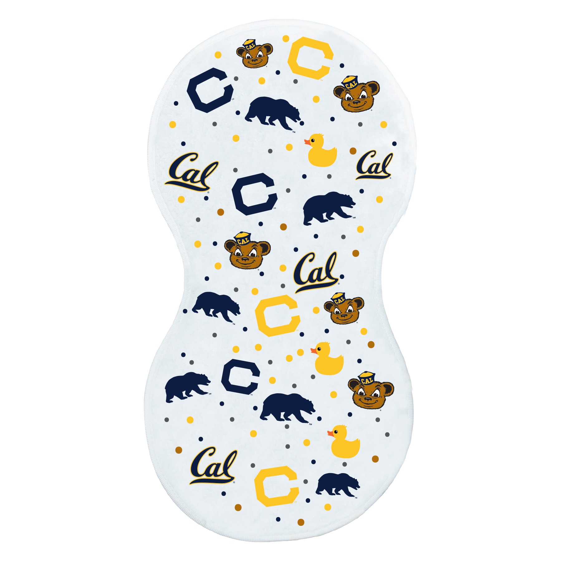 Product image 1 of 1 for Super Soft Burp Cloth Logo Mix