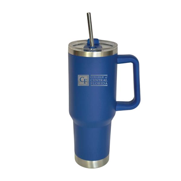 CF 40 OZ TUMBLER MAIN COLLEGE LOGO; $39.99