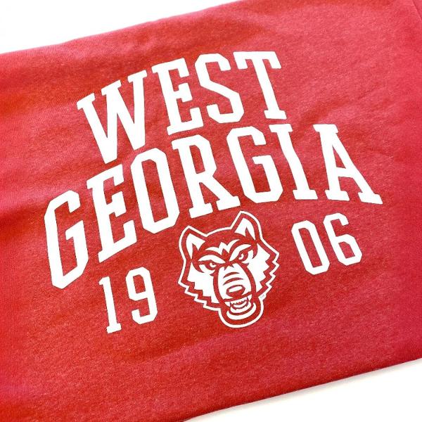 WEST GA-WOLF HEAD SWEATSHIRT BLANKET; $49.99
