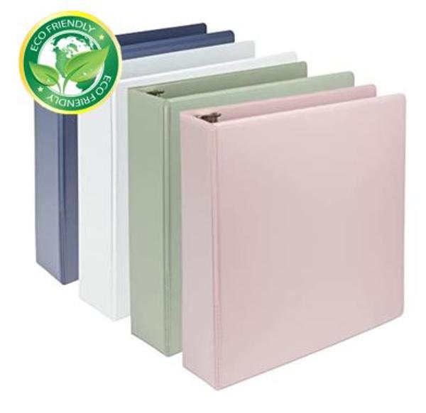 SAMSILL Earth's Choice Durable View Binders; $6.99