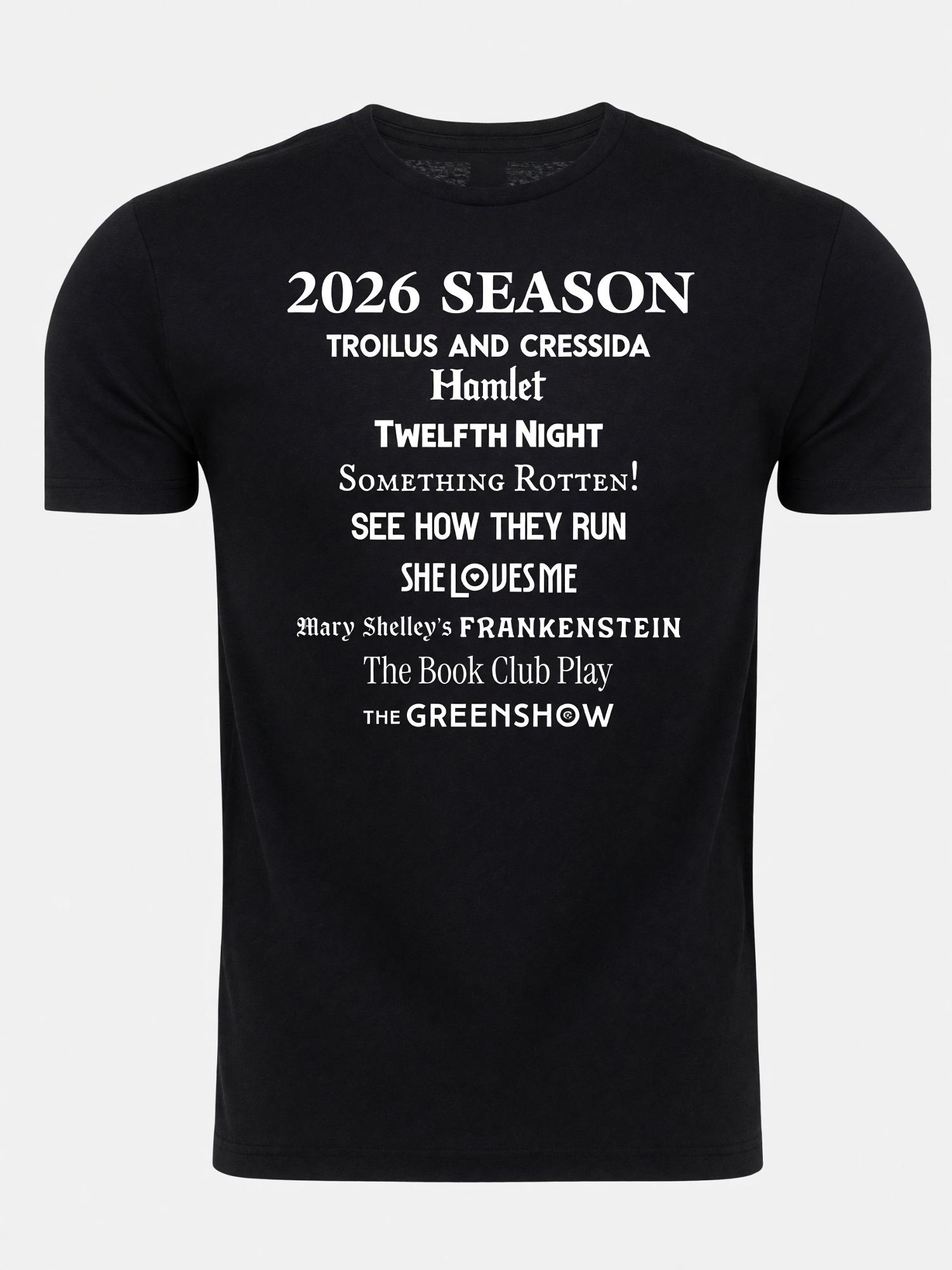 Product image 1 of 2 for Utah Shakespeare Festival 2026 Season Play Shirt