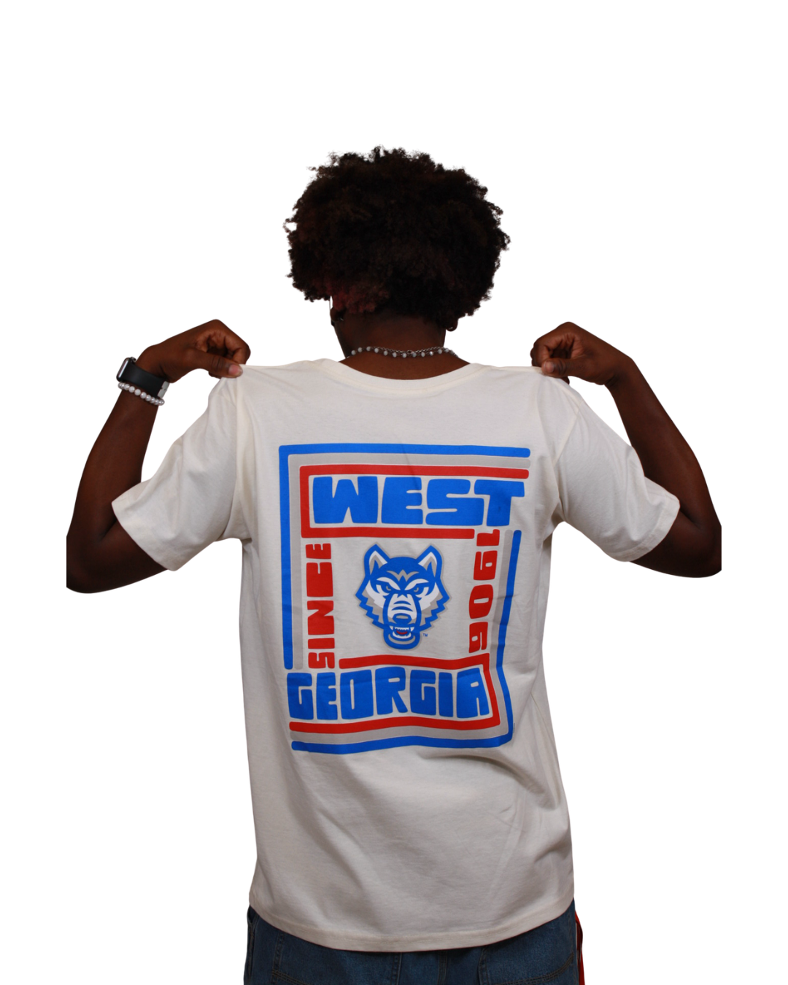 Product image 3 of 8 for RETRO LINES WOLF LOGO T-SHIRT