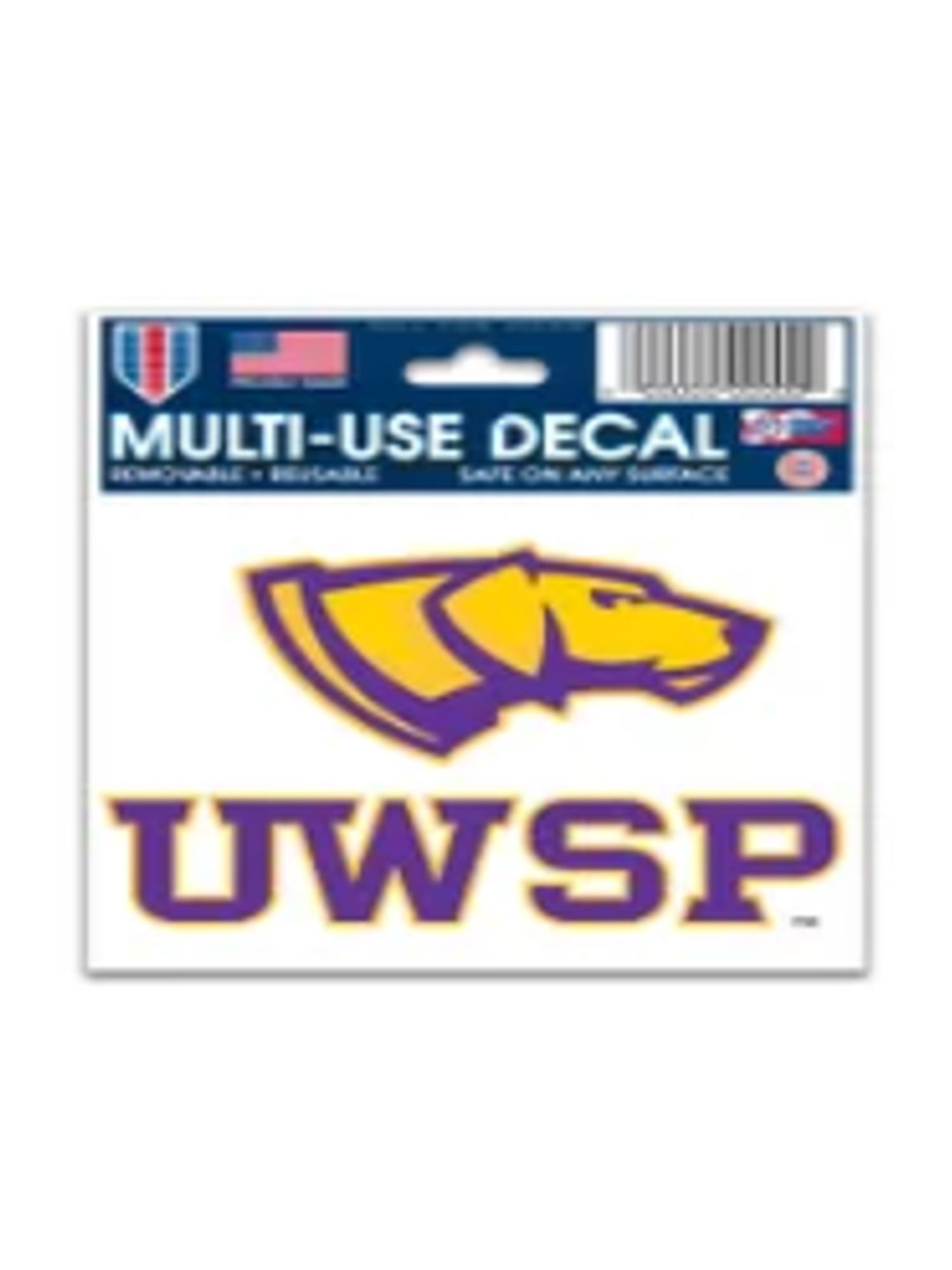 Product image 1 of 1 for UWSP 3in x 4in Vinyl Decal