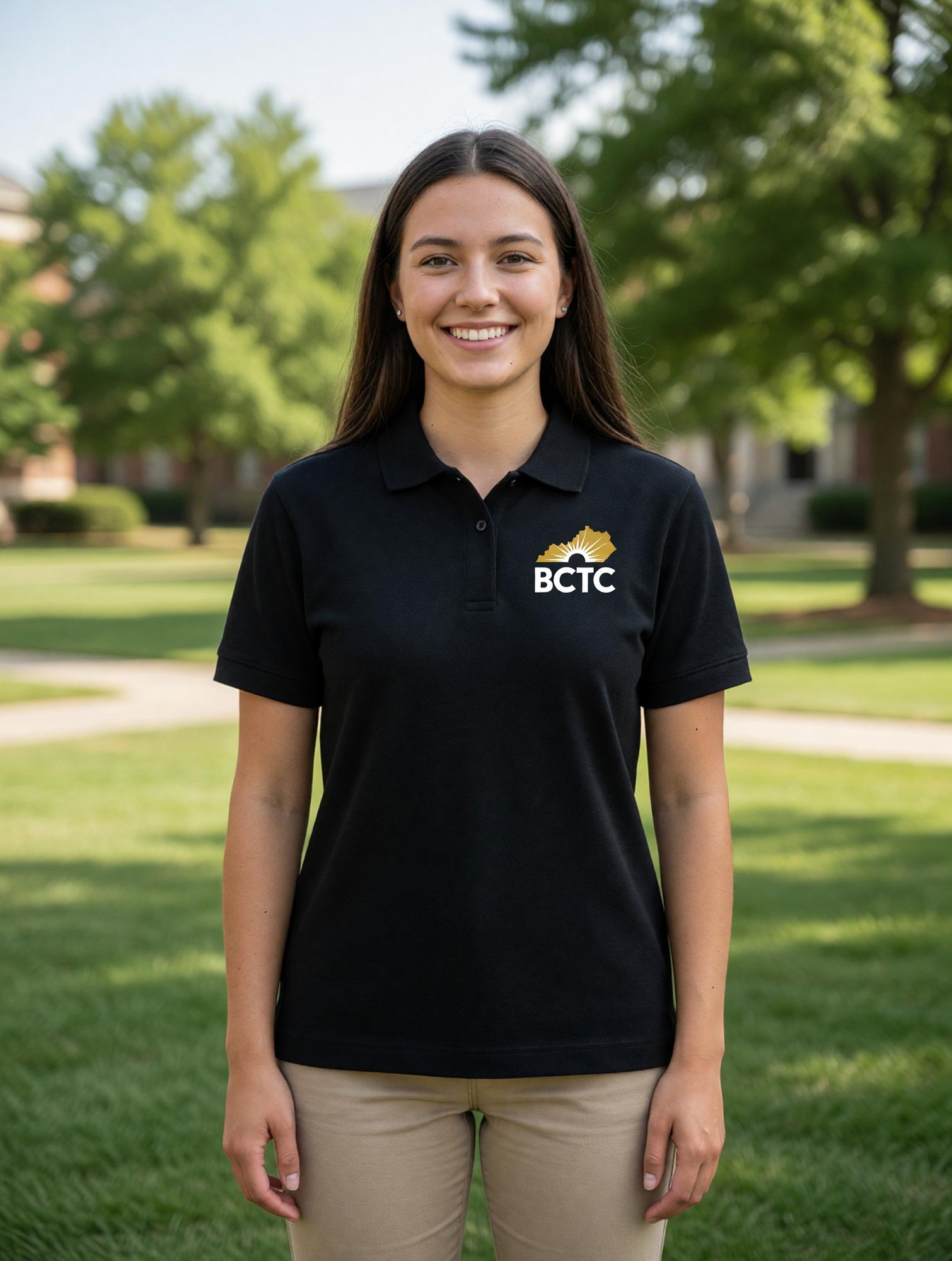 Product image 2 of 3 for KBCTC SS POLO BLK LOGO