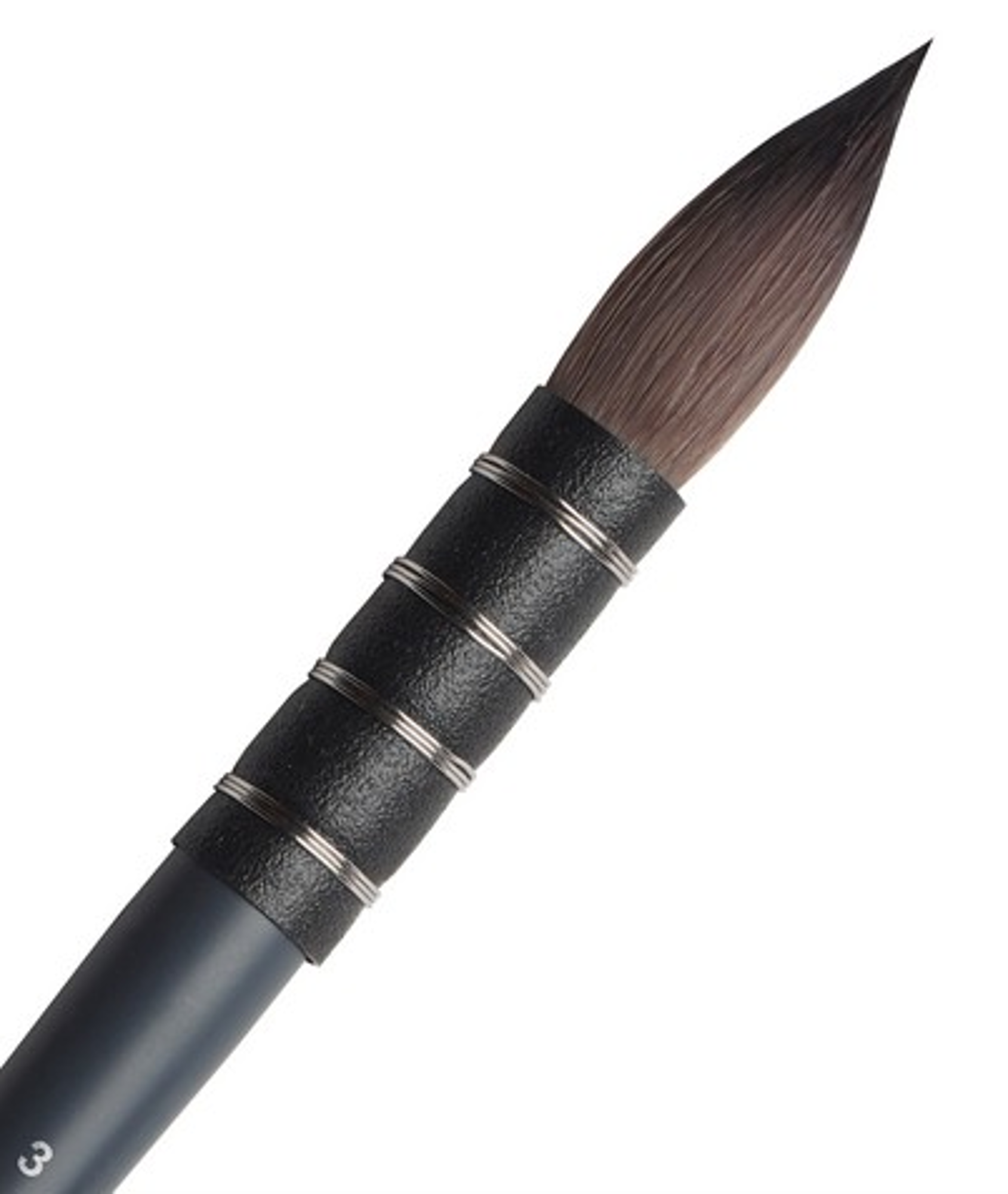 W/N Professional  WATERCOLOR Synthetic QUILL BRUSH #3