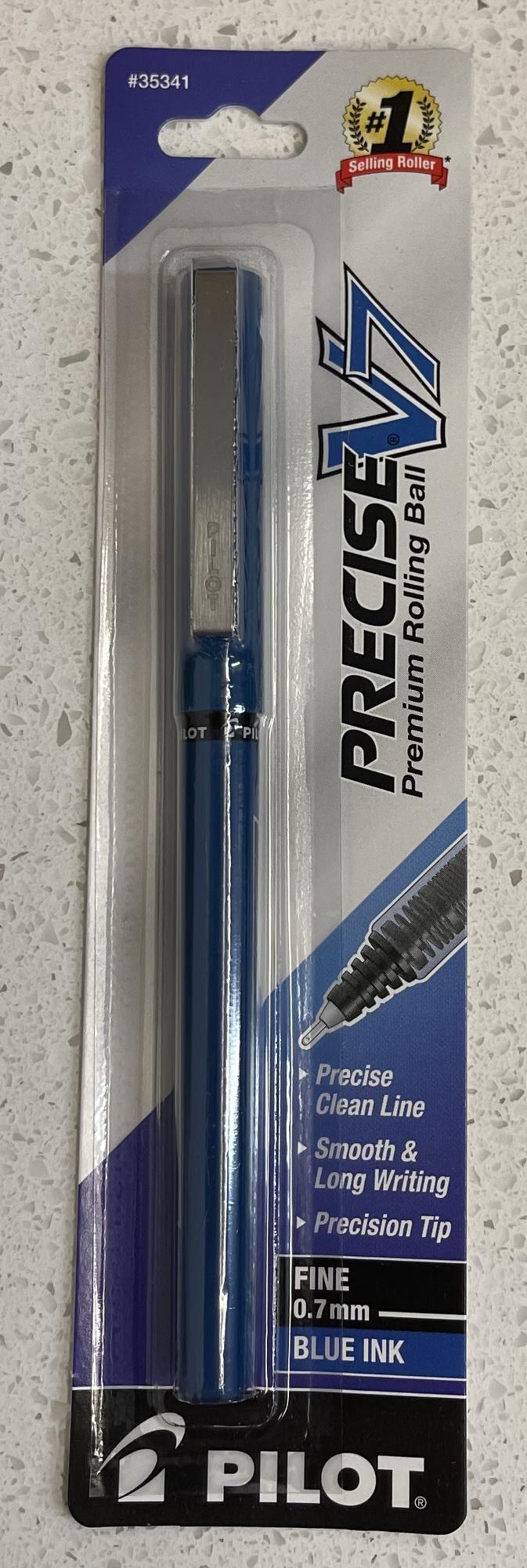 image of: Pilot Precise V7 Rollerball Pen Blue .7mm 1PK