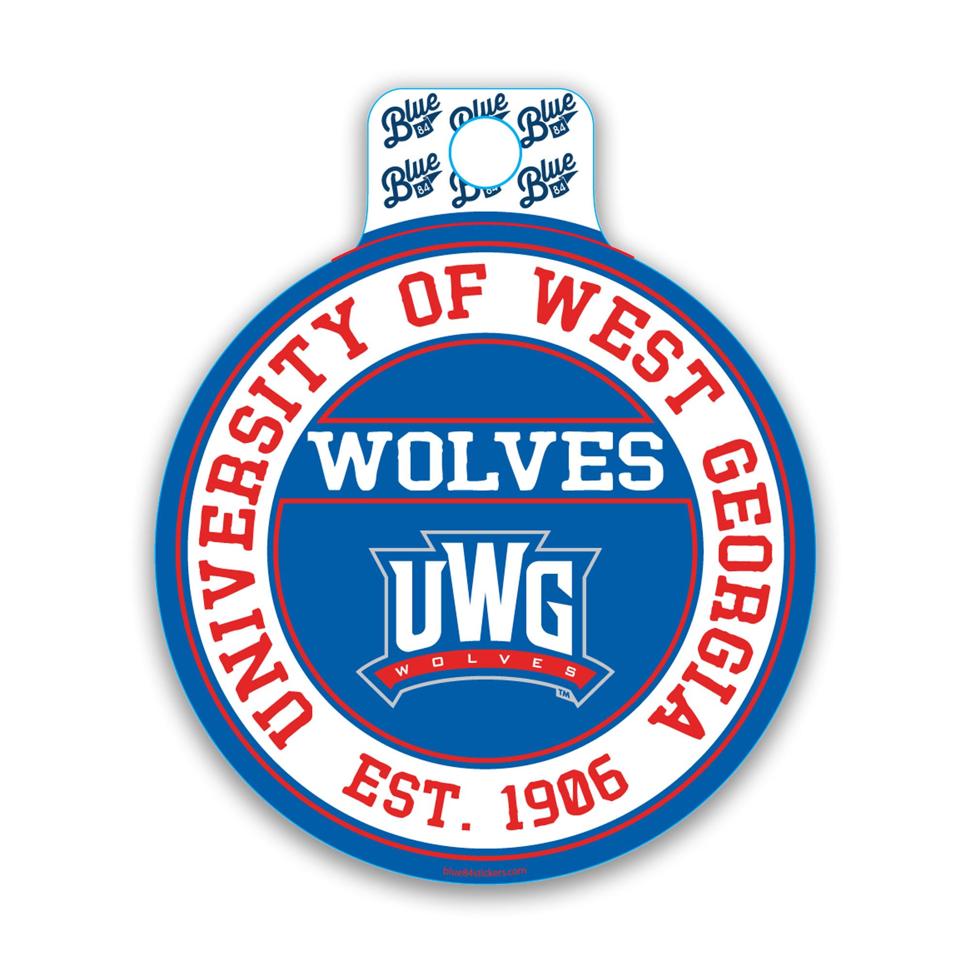 image of: UNIV. WEST GA COVER CHANGE STICKER
