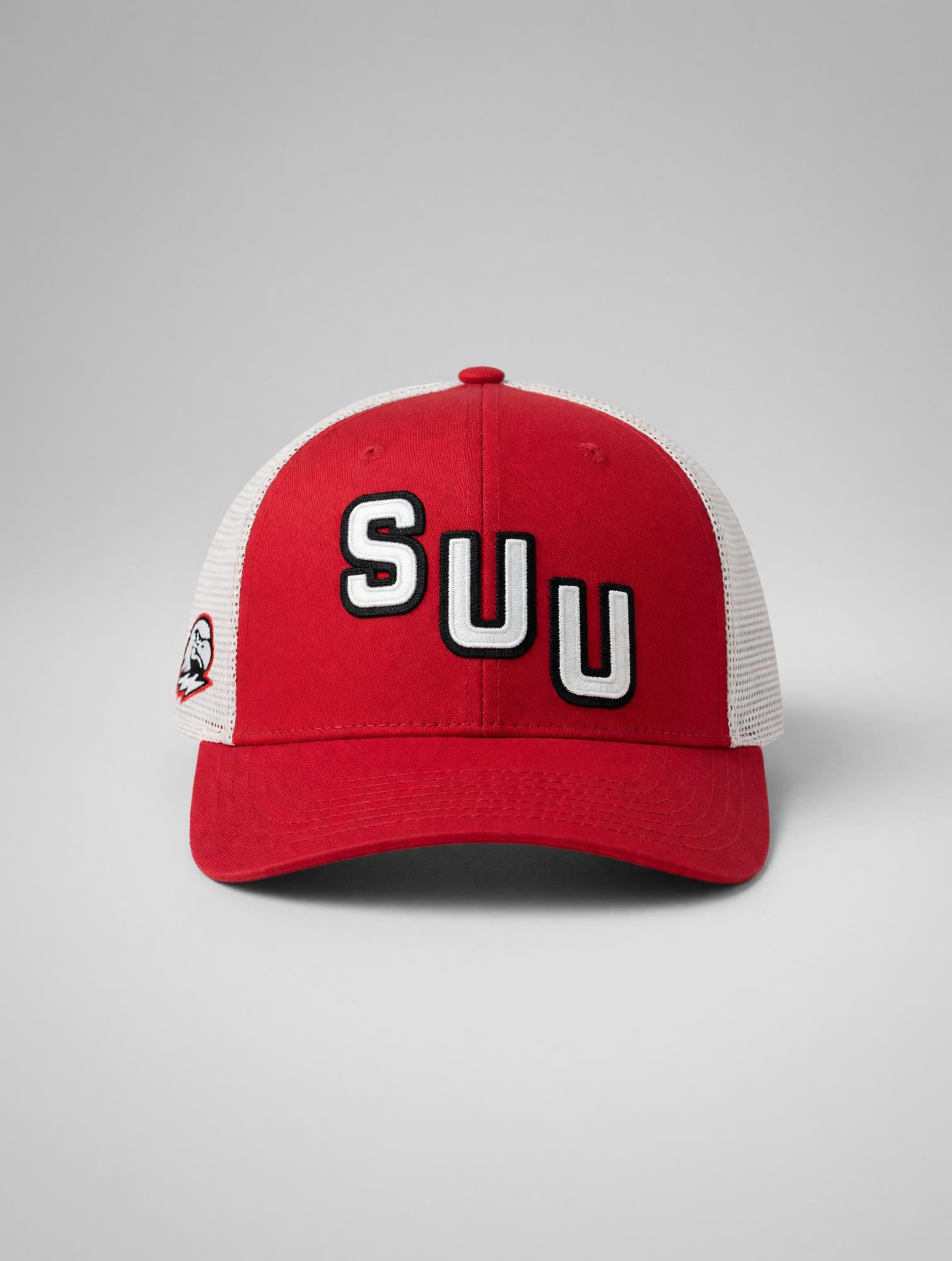 Product image 1 of 2 for SUU Keystone Mesh Cap – Red/White
