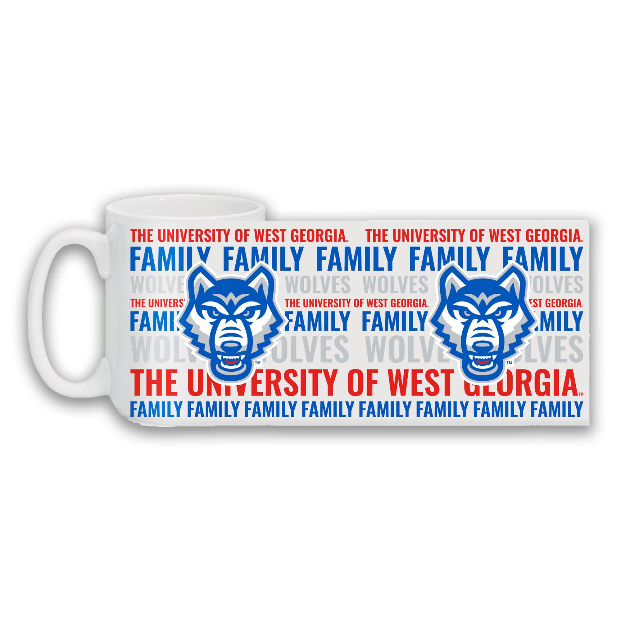 image of: WOLF LOGO FAMILY COLORMAX EL GRANDE MUG