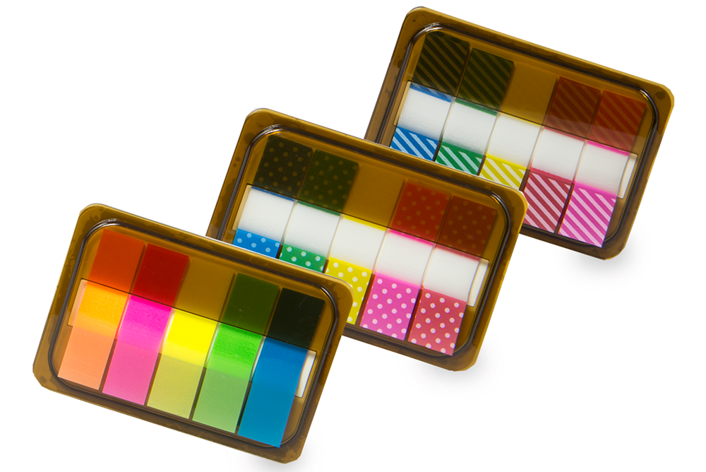 image of: Mini Sticky Page Markers 5pk