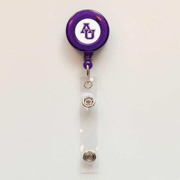 AU RETRACTABLE REEL BADGE HOLDER; $5.99