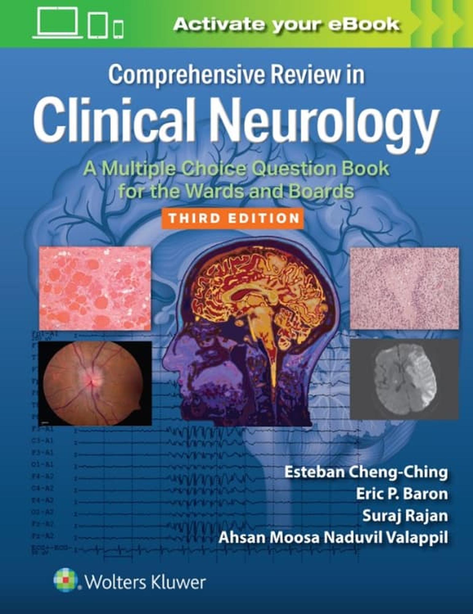 Cover image for Comprehensive Review in Clinical Neurology: A Multiple Choice Question Book for the Wards and Boards