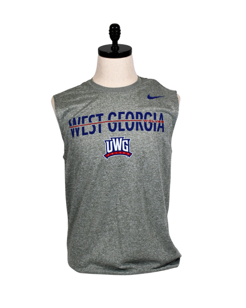ATHLETICS LOGO WEST GA NIKE LEGEND SLEEVELESS TEE; $39.99