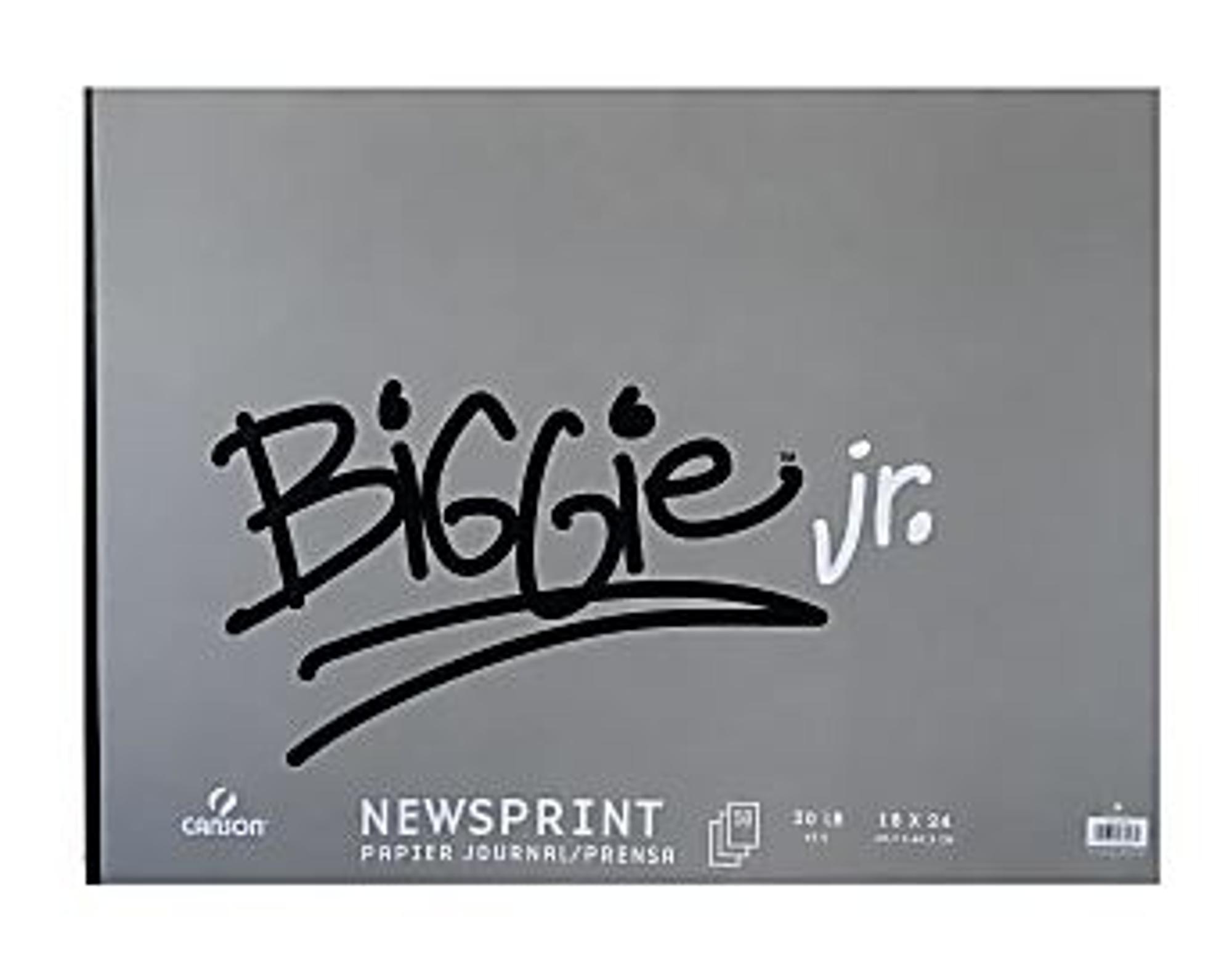 image of: Biggie Jr. Newsprint Pad 24x36 50sh