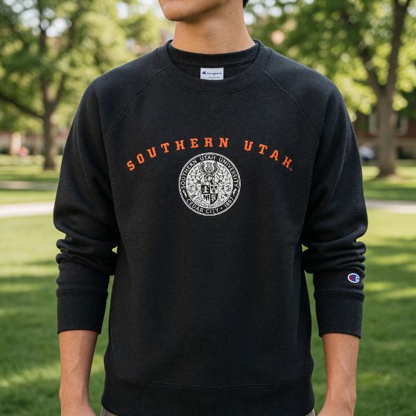 CHAMPION CREW BLACK SUU SEAL; $54.99