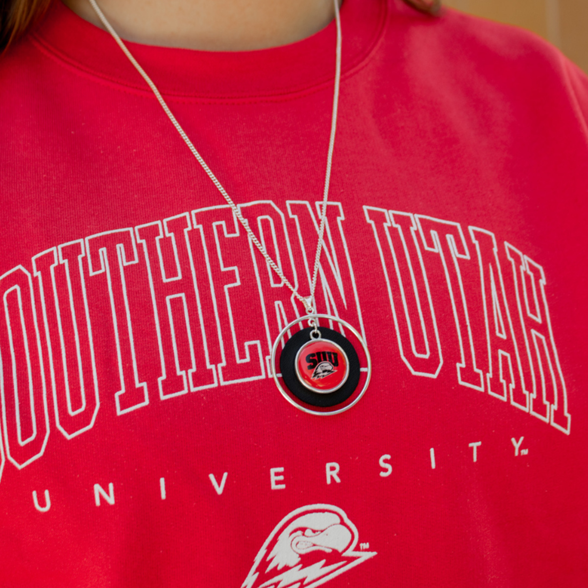 image of: SUU Dangle Necklace