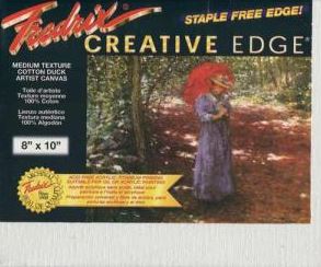 image of: Fredrix Medium Texture Stretched Canvas 40x40 3/4in