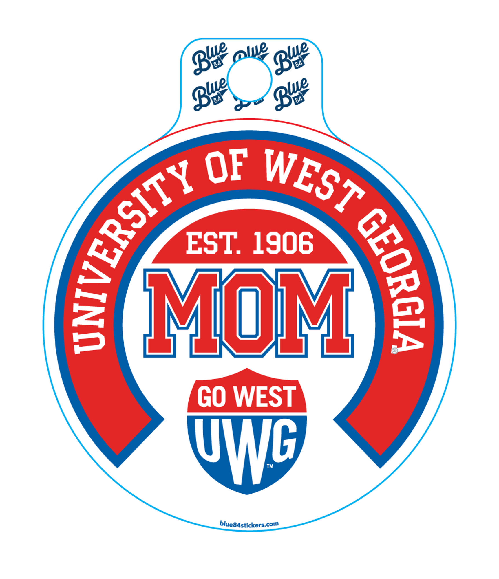 image of: BEGETTER STATE SCREEN UWG MOM STICKER