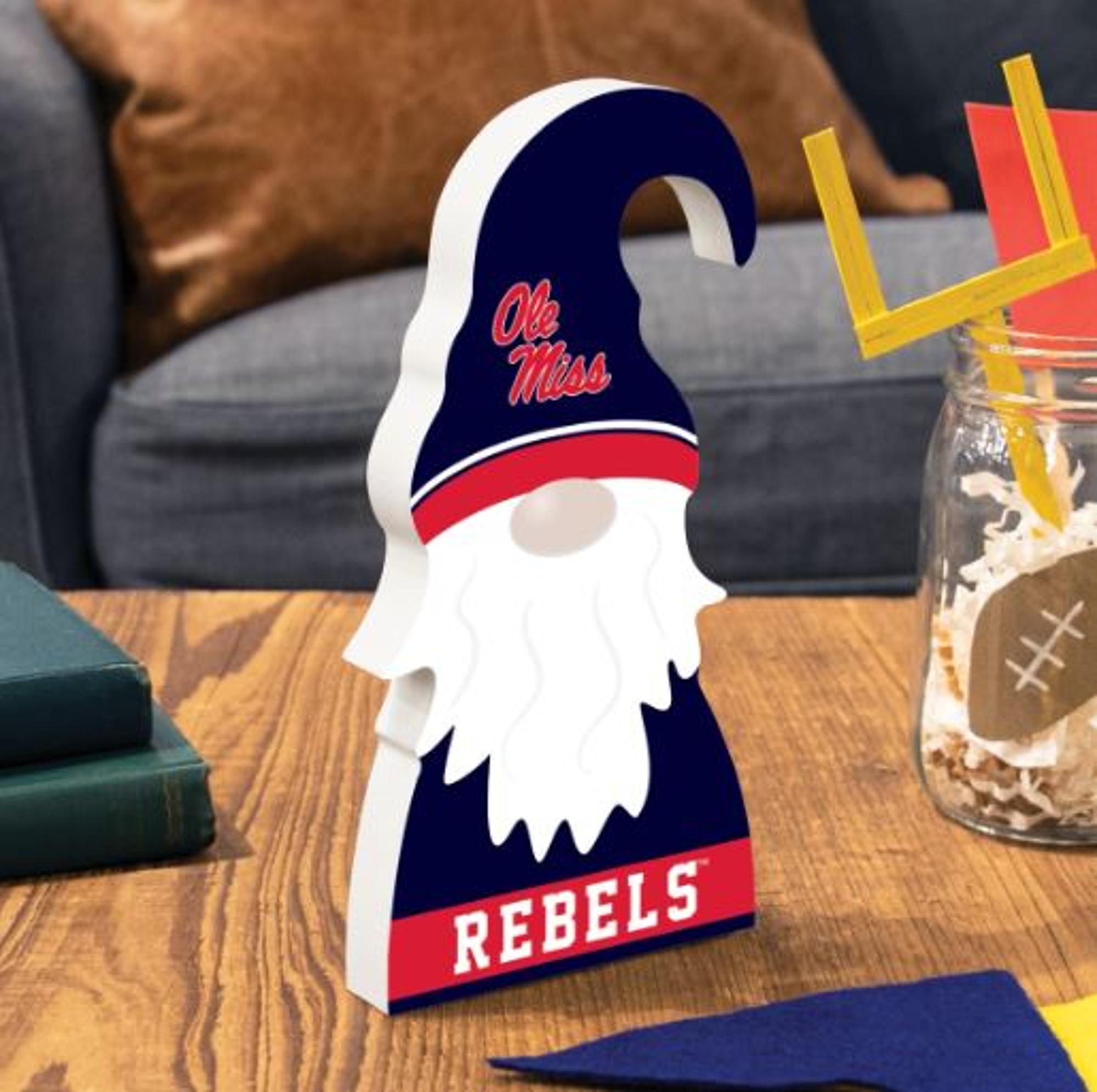 image of: Ole Miss Rebels Gnome Small Sign