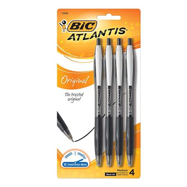 PEN BIC GLIDE BALL BLACK; $6.99